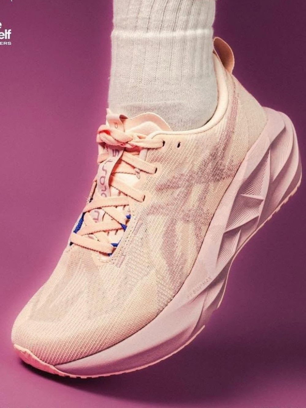 ASICS Womens Novablast 5 Pearl Pink Running Shoes